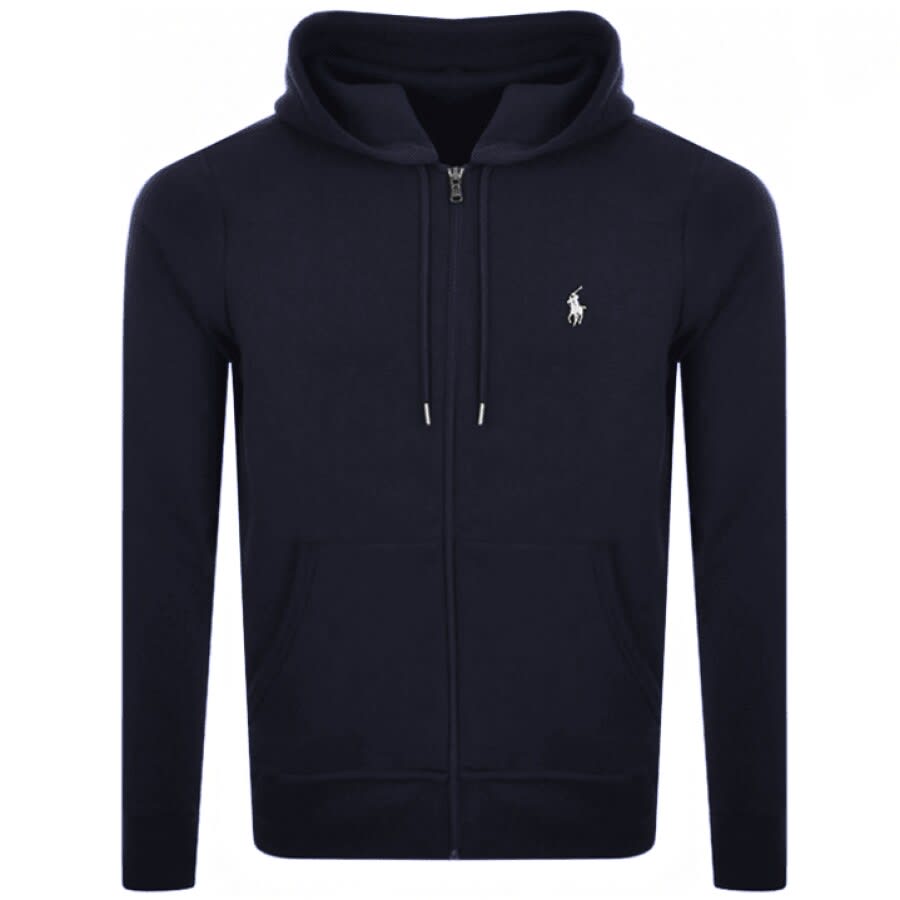 Ralph Lauren Full Zip Hoodie Navy | Mainline Menswear us